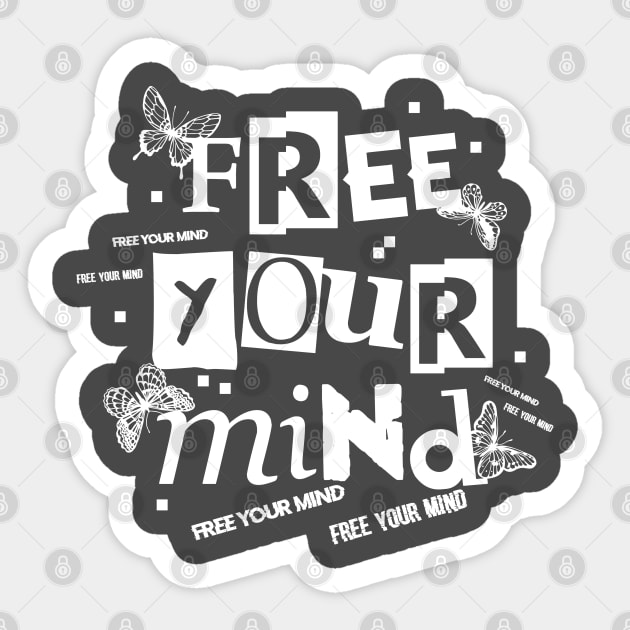 Free Your Mind Sticker by jdrdesign